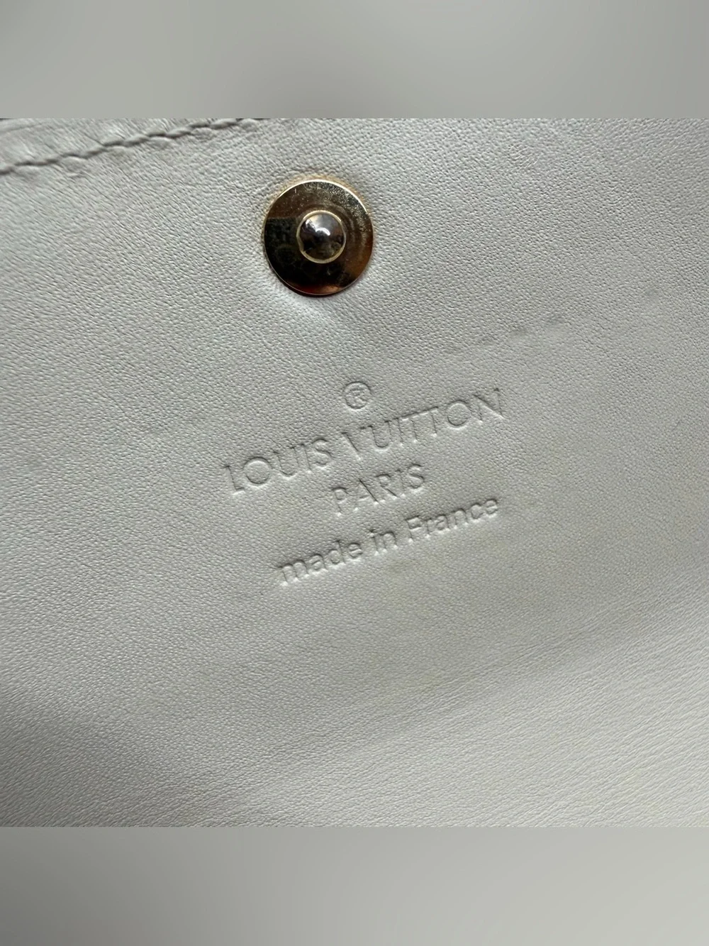 Louis Vuitton Yellow Vernis Sarah Wallet